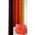 Styletex Polyester Door Curtain Orange (Single Piece)  Pack of 1