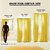 Styletex Polyester Window Curtain Green Pack of 4 Pcs