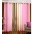 Styletex Polyester Long Door Curtain Multicolor Pack of 3 Pcs