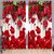 Styletex Polyester Door Curtain Red Pack of 2 Pcs