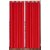 Styletex Polyester Door Curtain Red Pack of 3 Pcs