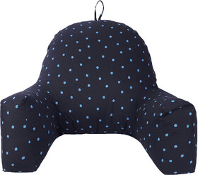 Flipon Bearust Back Supprot Pillow  Soft Velvet Outer Cover with Inner Cover and Zipper Watching T.v/ Working/ Gaming