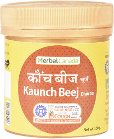 Herbal Canada Kaunch Beej Churna (100g) Pack Of 2