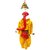 Kaku Fancy Dresses Lord Ganesha Costume of Ramleela / Dussehra / Bal Ganesh / Mythological Character Dress for Kids