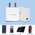 Zebronics Zeb-Ma5311Q 18 W Single Port Charging Adapter for Mobile Phone/Tablets with USB Type C Cable - White.
