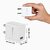 Zebronics Zeb-Ma5311Q 18 W Single Port Charging Adapter for Mobile Phone/Tablets with USB Type C Cable - White.
