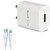 ZEBRONICS Zeb-MA5211 USB Charger Adapter with 1 Metre Micro USB Cable Fast Charge for Mobile Phone/Tablets (White).