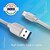 ZEBRONICS Zeb-TU300C USB to Type C Cable Charge and Sync 1 Meter Length (White)