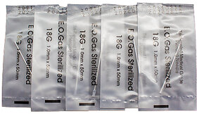 18G PIERCING NEEDLES ( PACK OF 5 )