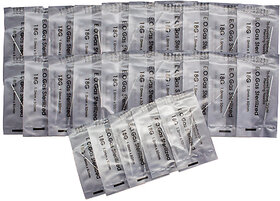 18G PIERCING NEEDLES ( PACK OF 25)