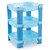 Selvel Home Beautiful 3 Rack Shelves, Blue
