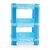 Selvel Home Beautiful 3 Rack Shelves, Blue