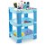 Selvel Home Beautiful 3 Rack Shelves, Blue
