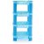 Selvel Home Beautiful 4 Rack Shelves, Blue