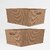 SELVEL Giving shape to life Multipurpose Storage Baskets Set of 2 with Lid for Kitchen, Vegetables, Toys, Books, Office, Stationery, Utility, Cosmetics, Accessories, Wardrobe (Bucket Brown)