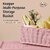 SELVEL Giving shape to life Multipurpose Storage Baskets Large with Lid f Set of 2 (Medium, Pink)