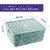 SELVEL Giving shape to life Multipurpose Storage Baskets Large with Lid f Set of 2 (Large, Green)
