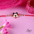 mickey mouse Cartoon rakhi for sweet kids with beads, pearls [VFJ1151RKG ]