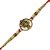 Vighnaharta Ganesh Gold and Rhodium Plated Alloy Rakhi for Lovely Brother [VFJ1136RKG]
