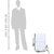 Nilkamal 2 Door Plastic Storage Corner Cabinet