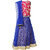 Little Radha Net Blue 9-10 Years  Lehenga Choli for Kids
