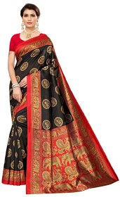 Grubstaker Green Colour Art Silk Printed Saree