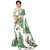 SVB Saree  Green Colour Georgette Floral Printed Saree