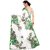 SVB Saree  Green Colour Georgette Floral Printed Saree