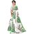 SVB Saree  Green Colour Georgette Floral Printed Saree