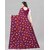 SVB Saree Maroon Colour Butterfly Printed Georgette saree