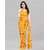 SVB Saree Yellow Colour Butterfly Printed Georgette saree
