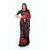 SVB Saree Red & Black  Art Silk Printed Saree