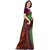 SVB Saree Green  Colour Checks Printed Saree
