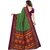 SVB Saree Green  Colour Checks Printed Saree