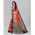 SVB Saree Red And Blue  Colour Art Silk Printed Saree