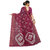 SVB Saree Maroon Colour Bandhani  Cotton Printed Saree