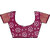 SVB Saree Maroon Colour Bandhani  Cotton Printed Saree
