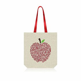 Aksharyogi Calligraphy Reusable Tote Bags100 Organic Cotton Grocery BagEco-Friendly Multi-Purpose BagSturdy Canvas Bag Pack of 1