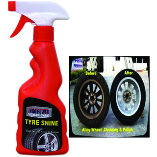 Indo Power Tyre Shiner Spray 250Ml.