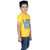 Kid Kupboard Regular Baby Boys Light Yellow Casual Half-Sleeves T-Shirt Cotton Pack of 1