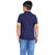 Kid Kupboard Boys Dark Blue Casual Collared Neck T-Shirt Cotton Half-Sleeves Regular-Fit