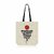 Aksharyogi Calligraphy Reusable Tote Bags100 Organic Cotton Grocery BagEco-Friendly Multi-Purpose BagSturdy Canvas Bag Pack of 1