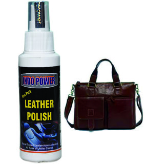 Indo Power Leather Polish 100Ml.