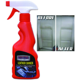 Indo Power Leather Shiner Spray 250Ml.