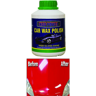 Indo Power Car Wax Polish  500Gm.