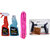 Indo Power Dashboard Shiner Spray 250Ml+ Car Shampoo 250Ml+ 1Pc Car Microfiber Cloth  Pink+ Tubelass Smart Panchar Kit.