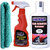 Indo Power Dashboard Shiner Spray 250Ml+ 1Pc Car Microfiber Cloth Green+  Scratch Remover 200Gm.