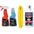 Indo Power Leather Shiner Spray 250Ml+Car Shampoo 250Ml+1Pc Car Microfiber Cloth  Yellow+  Scratch Remover 200Gm.