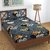 Home Crown 210 TC Gray Dil  Indian Glace Cotton 1 Bedsheet (60 x 90 ) + 1 King Size Pillow Cover