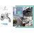 CUROVIT Torrent ZINC ALLOY Bib Cock Tap / Short Nose Chrome Finish Quarter Turn with Wall Flange in Bathroom  Kitchen